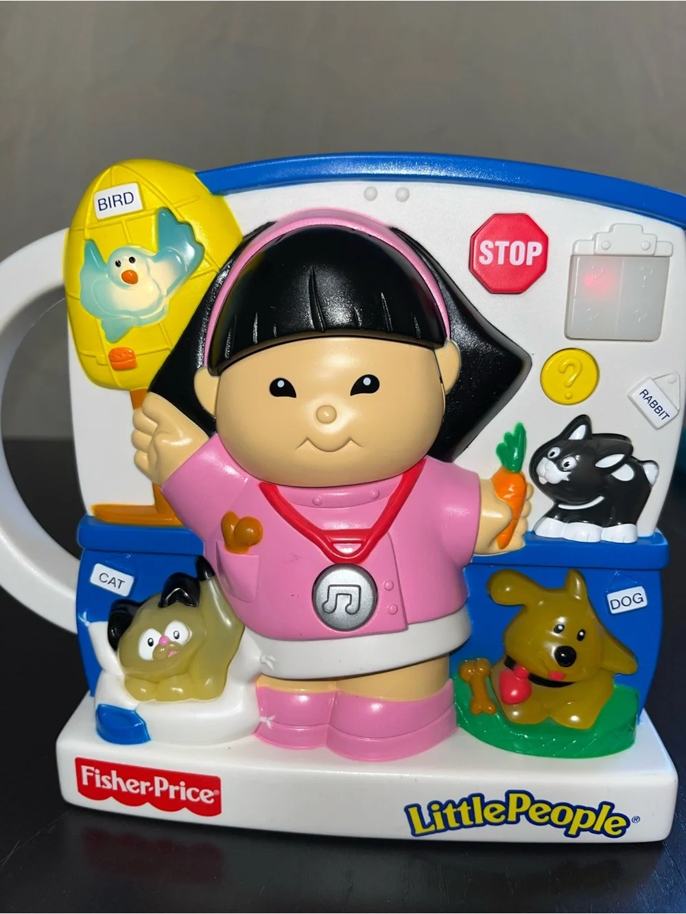 Little People Growing Smart Vet SONYA LEE. Fisher Price 2000 *works*